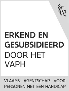 Erkend en Gesubsidieerd door het VAPH